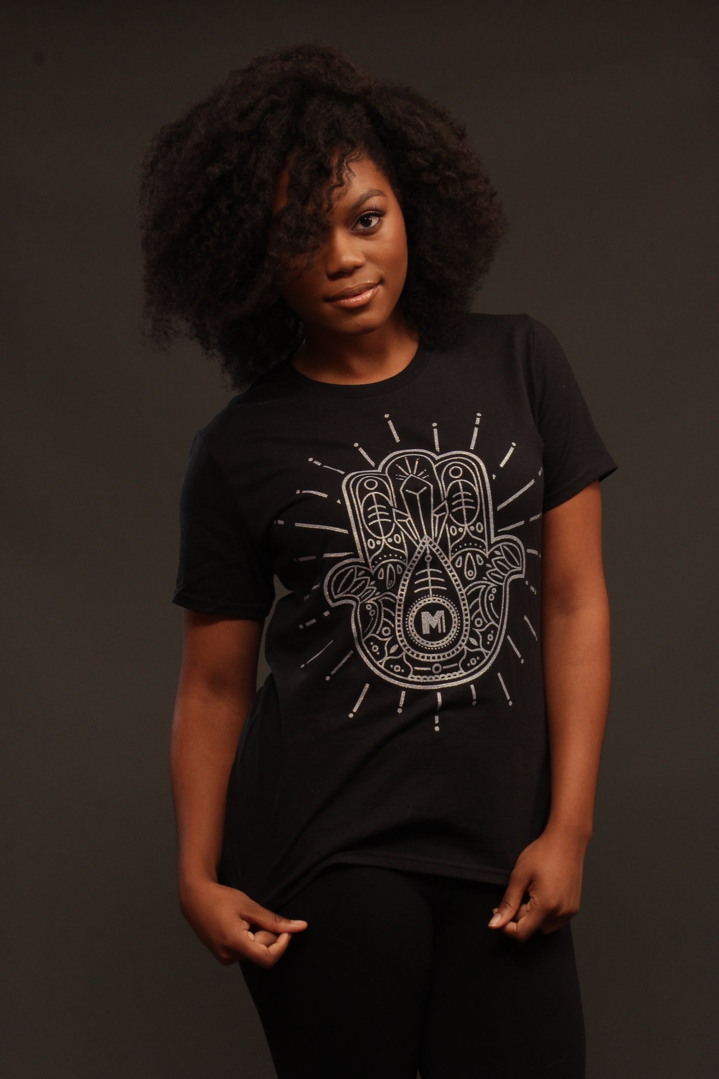 Women's Hand of Fatima Organic Cotton Tee