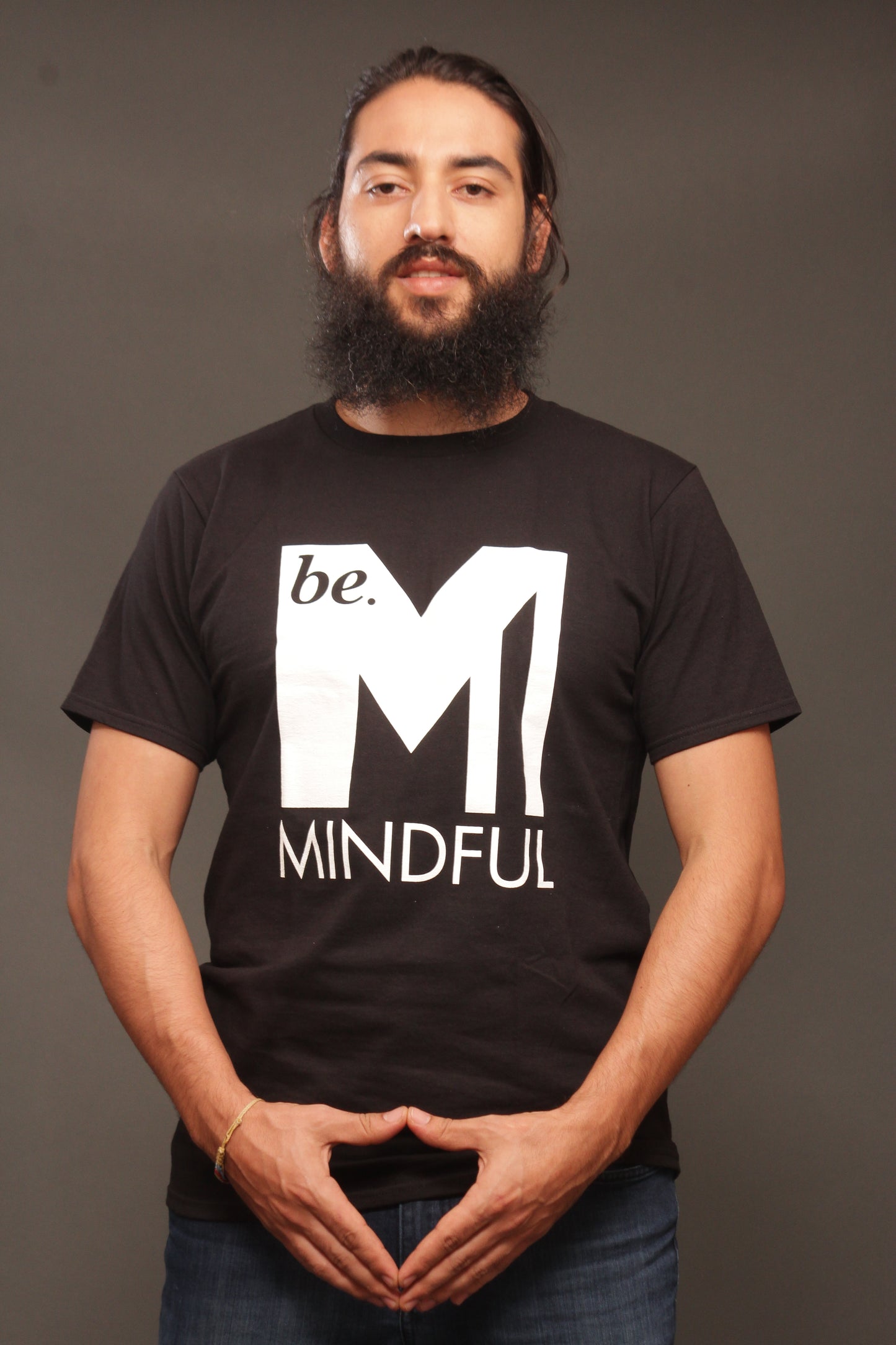 Be Mindful Black Unisex Adult Tee