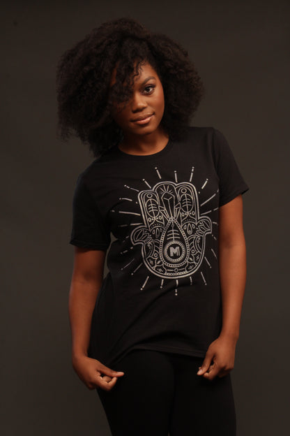 Women's Hand of Fatima Organic Cotton Tee