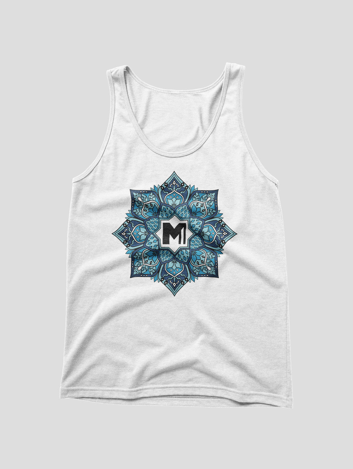 Women's Organic Cotton Mandala Yoga Tank Top