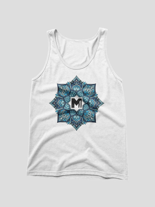 Women's Organic Cotton Mandala Yoga Tank Top