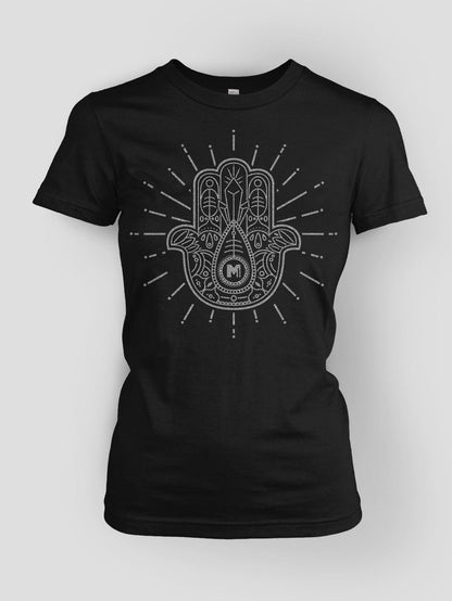 Women's Hand of Fatima Organic Cotton Tee